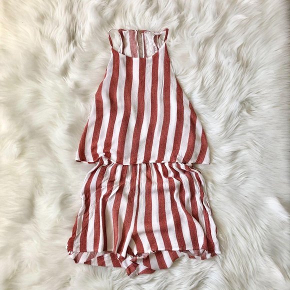 Anthropologie Pants - Anthropologie Sadie & Sage Striped Romper L
